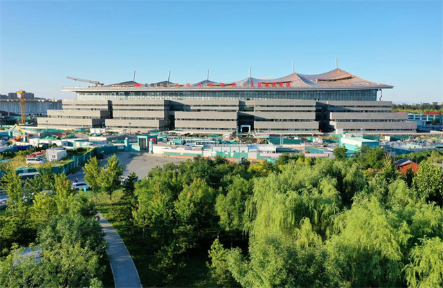 北京城市副中心圖書館、博物館、劇院同時(shí)收尾