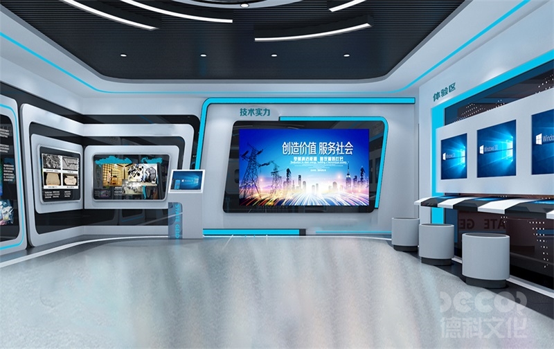 在展覽館設(shè)計中，如何考慮展品的多樣性和多媒體展示的需求？